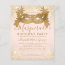 Search for pink carnival invitations Masquerade mask