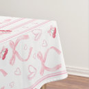 Search for pink hearts tablecloths Pattern