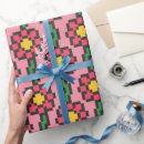 Search for pixelated wrapping paper Retro