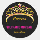 Search for gold princess stickers Cinderella