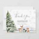 Search for tree thank you cards Winter onederland