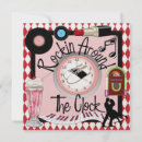 Search for around the clock invitations Retro