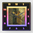 Search for vintage jesus clocks Christianity