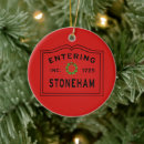 Search for town christmas tree decorations Massachusetts