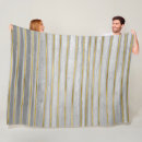 Search for gold and gray blankets Stripes