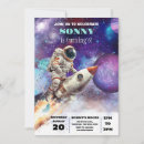 Search for outerspace invitations Watercolor