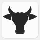 Search for bull head stickers Cow