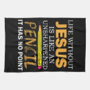 Search for religious tea towels Church