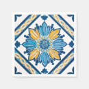 Search for mediterranean napkins Blue and yellow
