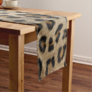 Search for animal print table runners Girly