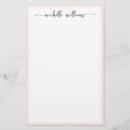 Search for girly stationery paper Blush pink