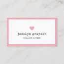 Search for match business cards Cute