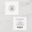 Search for circle business cards Elegant minimalist design