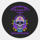 Search for fibromyalgia support stickers Warrior