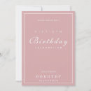 Search for elegant 25th birthday invitations Simple