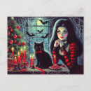 Search for creepy cat postcards Retro