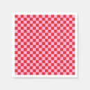 Search for checkerboard napkins Pink