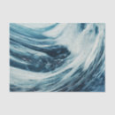 Search for water waves tissue paper Blue