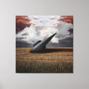 Search for crashed canvas prints Spaceship