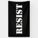 Search for trump banners Resist