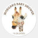 Search for jungle favor stickers Giraffe