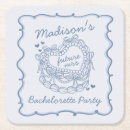 Search for bachelorette coasters Bride