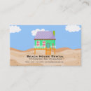 Search for beach house business cards Condo