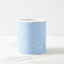 Search for pale light blue mugs For her