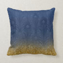 Search for peacock blue cushions Gold