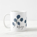 Search for blue botanical mugs Eucalyptus