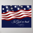Search for in god we trust posters Flag