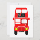 Search for london birthday invitations Red