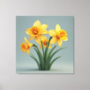 Search for yellow daffodil canvas prints Flowers