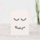 Search for eyelashes cards Girly