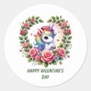 Search for unicorn valentine stickers Cute