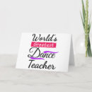 Search for dance teacher cards Pink
