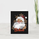 Search for afro christmas cards Santa
