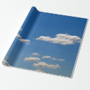 Search for blue sky and white clouds wrapping paper Heaven
