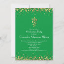 Search for green and gold graduation invitations Elegant