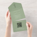 Search for sage wedding invitations Spring summer fall