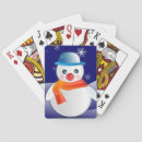 Search for snowman playing cards Poker