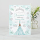 Search for snowflake quinceanera invitations Birthday