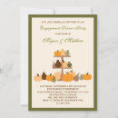 Search for pumpkin engagement party invitations Elegant