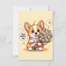Search for cartoon corgi cards For her