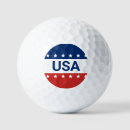 Search for usa golf balls Red white and blue