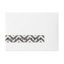 Search for zig zag return address labels Elegant