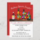 Search for alcohol christmas invitations Red