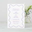 Search for periwinkle and purple wedding invitations Simple