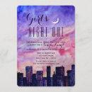 Search for downtown invitations Watercolor