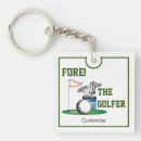 Search for golf clubs key rings Green